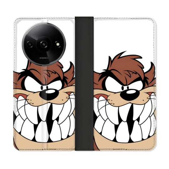 Housse cuir portefeuille Pour Xiaomi Redmi A3 Taz