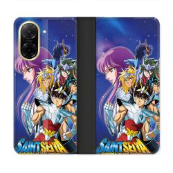 Housse cuir portefeuille Pour Xiaomi Redmi A5 Les Chevaliers Du Zodiaque