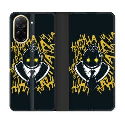 Housse cuir portefeuille Pour Xiaomi Redmi A5 Manga Assassination Classroom Kuro Noir