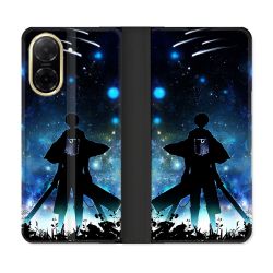 Housse cuir portefeuille Pour Xiaomi Redmi A5 Manga Attaque Titans Levi