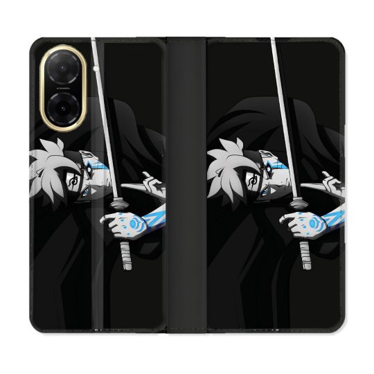 Housse cuir portefeuille Pour Xiaomi Redmi A5 Manga Boruto Epée