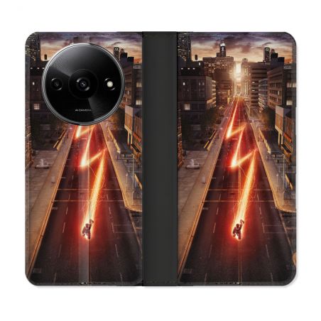 Housse cuir portefeuille Pour Xiaomi Redmi A3 The Flash City