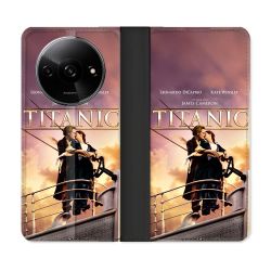 Housse cuir portefeuille Pour Xiaomi Redmi A3 Titanic