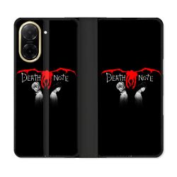 Housse cuir portefeuille Pour Xiaomi Redmi A5 Manga Death Note Noir