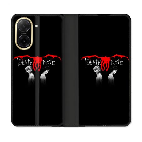 Housse cuir portefeuille Pour Xiaomi Redmi A5 Manga Death Note Noir