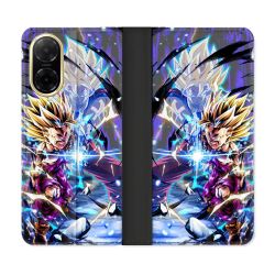 Housse cuir portefeuille Pour Xiaomi Redmi A5 Manga Dragon Ball Sangohan Duo