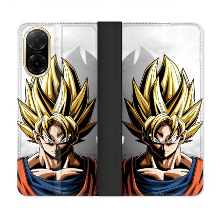 Housse cuir portefeuille Pour Xiaomi Redmi A5 Manga Dragon Ball Sangoku Portrait