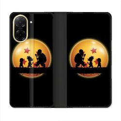 Housse cuir portefeuille Pour Xiaomi Redmi A5 Manga Dragon Ball Vintage