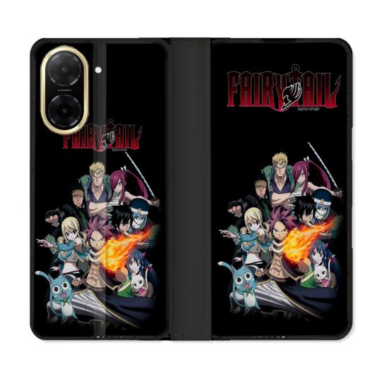 Housse cuir portefeuille Pour Xiaomi Redmi A5 Manga Fairy Tail Logo Team
