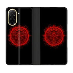 Housse cuir portefeuille Pour Xiaomi Redmi A5 Manga Fullmetal Alchemist Logo