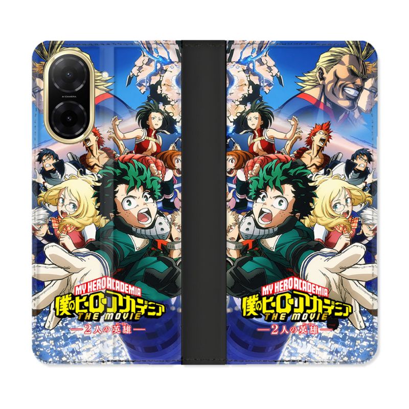 Housse cuir portefeuille Pour Xiaomi Redmi A5 Manga My Hero Academia Affiche