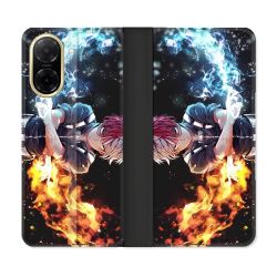 Housse cuir portefeuille Pour Xiaomi Redmi A5 Manga My Hero Academia Shoto