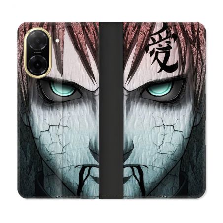 Housse cuir portefeuille Pour Xiaomi Redmi A5 Manga Naruto Gaara