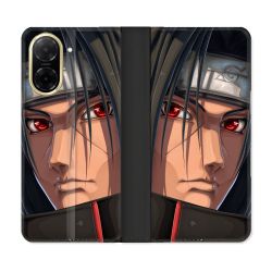 Housse cuir portefeuille Pour Xiaomi Redmi A5 Manga Naruto Itachi Visage