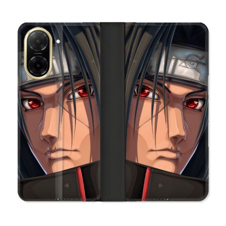 Housse cuir portefeuille Pour Xiaomi Redmi A5 Manga Naruto Itachi Visage