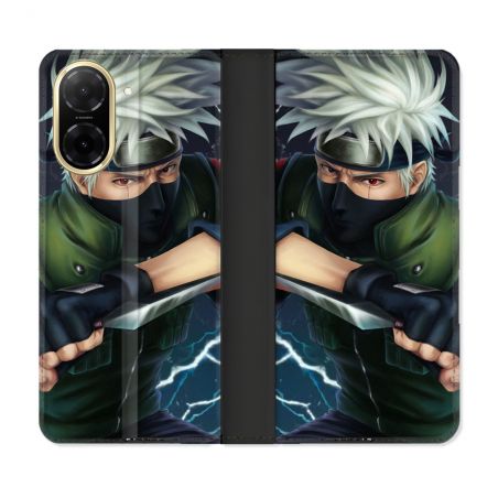 Housse cuir portefeuille Pour Xiaomi Redmi A5 Manga Naruto Kakashi