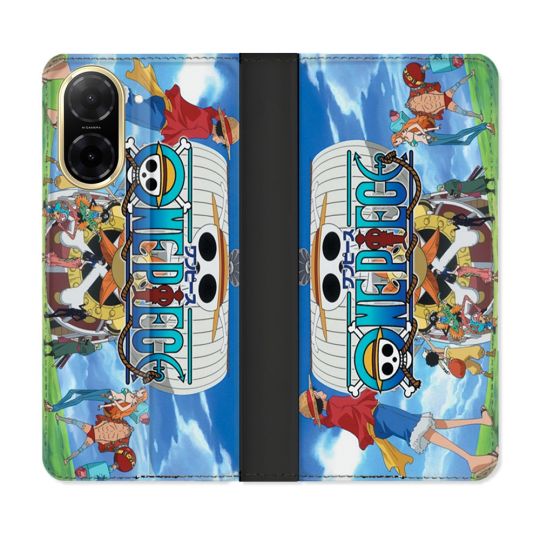 Housse cuir portefeuille Pour Xiaomi Redmi A5 Manga One Piece Sunny