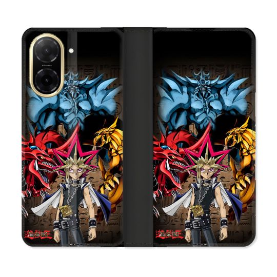 Housse cuir portefeuille Pour Xiaomi Redmi A5 Manga Yu Gi Oh