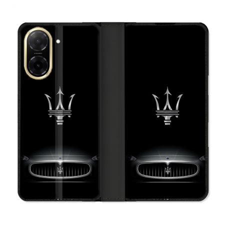Housse cuir portefeuille Pour Xiaomi Redmi A5 Maserati