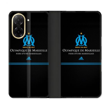 Housse cuir portefeuille Pour Xiaomi Redmi A5 Olympique Marseille OM Fier etre Marseillais