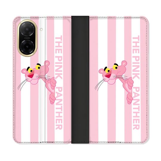 Housse cuir portefeuille Pour Xiaomi Redmi A5 Panthere Rose