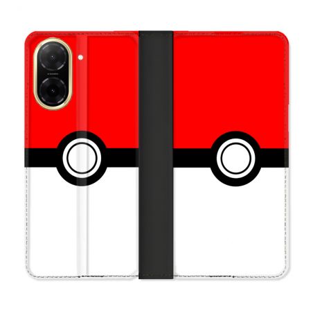 Housse cuir portefeuille Pour Xiaomi Redmi A5 Pokemon Pokeball