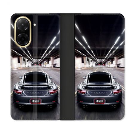 Housse cuir portefeuille Pour Xiaomi Redmi A5 Porsche 911