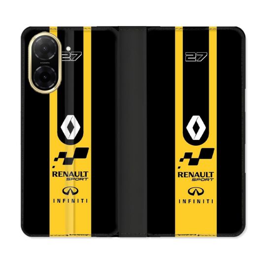 Housse cuir portefeuille Pour Xiaomi Redmi A5 Renault