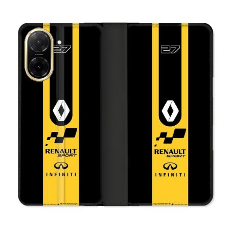 Housse cuir portefeuille Pour Xiaomi Redmi A5 Renault