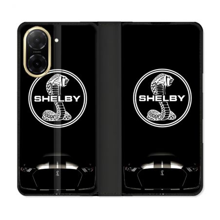 Housse cuir portefeuille Pour Xiaomi Redmi A5 Shelby