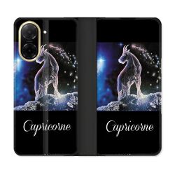 Housse cuir portefeuille Pour Xiaomi Redmi A5 Signe Zodiaque 2 Capricorne