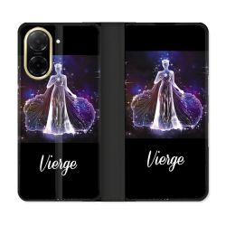 Housse cuir portefeuille Pour Xiaomi Redmi A5 Signe Zodiaque 2 Vierge