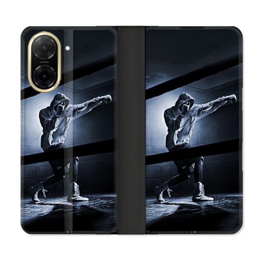 Housse cuir portefeuille Pour Xiaomi Redmi A5 Sport Boxe Poing