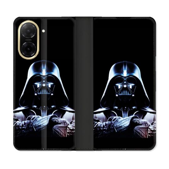 Housse cuir portefeuille Pour Xiaomi Redmi A5 Star Wars - Dark Vador Noir