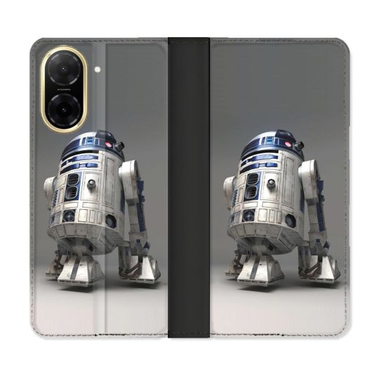 Housse cuir portefeuille Pour Xiaomi Redmi A5 Star Wars - R2D2