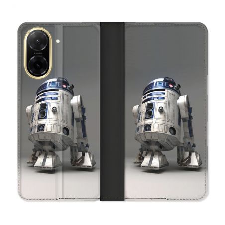 Housse cuir portefeuille Pour Xiaomi Redmi A5 Star Wars - R2D2