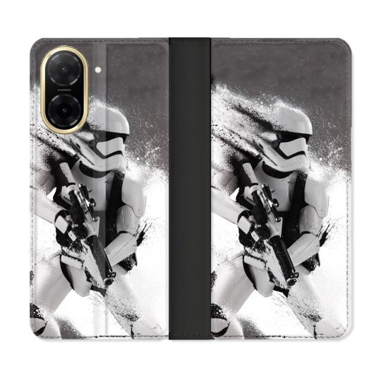 Housse cuir portefeuille Pour Xiaomi Redmi A5 Star Wars - Trooper