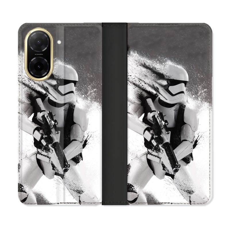 Housse cuir portefeuille Pour Xiaomi Redmi A5 Star Wars - Trooper