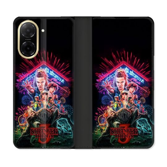 Housse cuir portefeuille Pour Xiaomi Redmi A5 Stranger Things Affiche 3