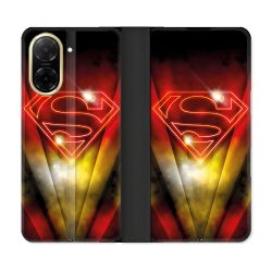 Housse cuir portefeuille Pour Xiaomi Redmi A5 Superman Logo