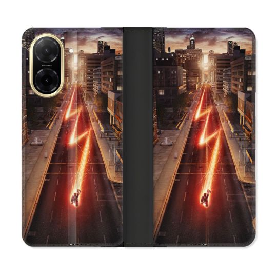 Housse cuir portefeuille Pour Xiaomi Redmi A5 The Flash City