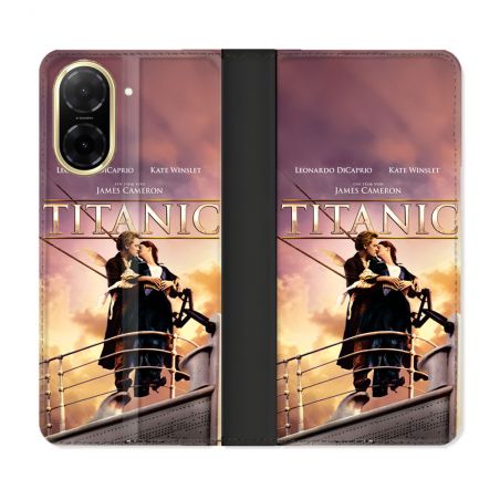 Housse cuir portefeuille Pour Xiaomi Redmi A5 Titanic