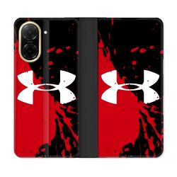 Housse cuir portefeuille Pour Xiaomi Redmi A5 Under Armour