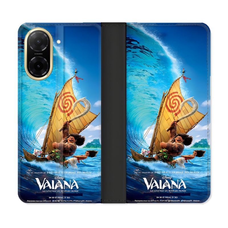 Housse cuir portefeuille Pour Xiaomi Redmi A5 Vaiana