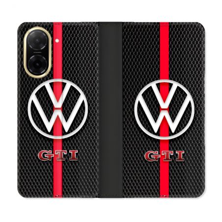 Housse cuir portefeuille Pour Xiaomi Redmi A5 Volkwagen Line