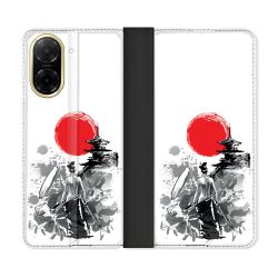 Housse cuir portefeuille Pour Xiaomi Redmi A5 Voyage Japon Femme