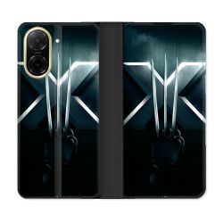 Housse cuir portefeuille Pour Xiaomi Redmi A5 Xmen