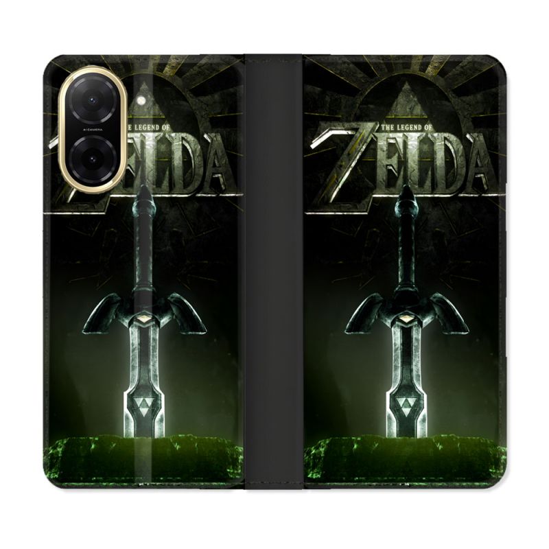 Housse cuir portefeuille Pour Xiaomi Redmi A5 Zelda