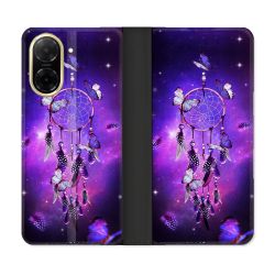 Housse cuir portefeuille Pour Xiaomi Redmi A5 Zen Attrape Reve Papillon