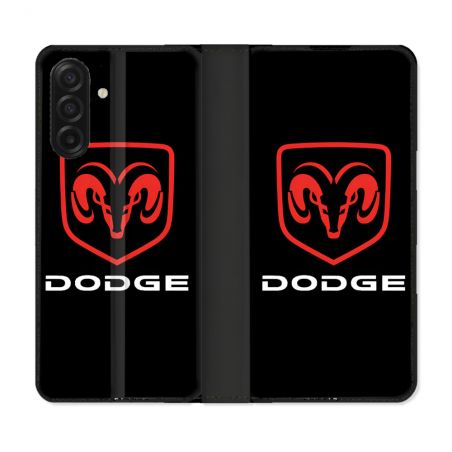 Housse cuir portefeuille Pour Samsung Galaxy A17 5G Dodge